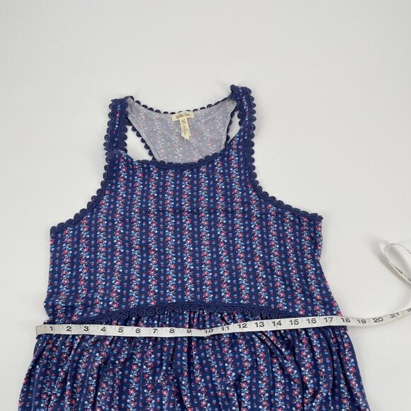 Matilda Jane Beyond The Horizon Blue Floral Tank Top Tunic Womens Size Medium - Picture 9 of 10